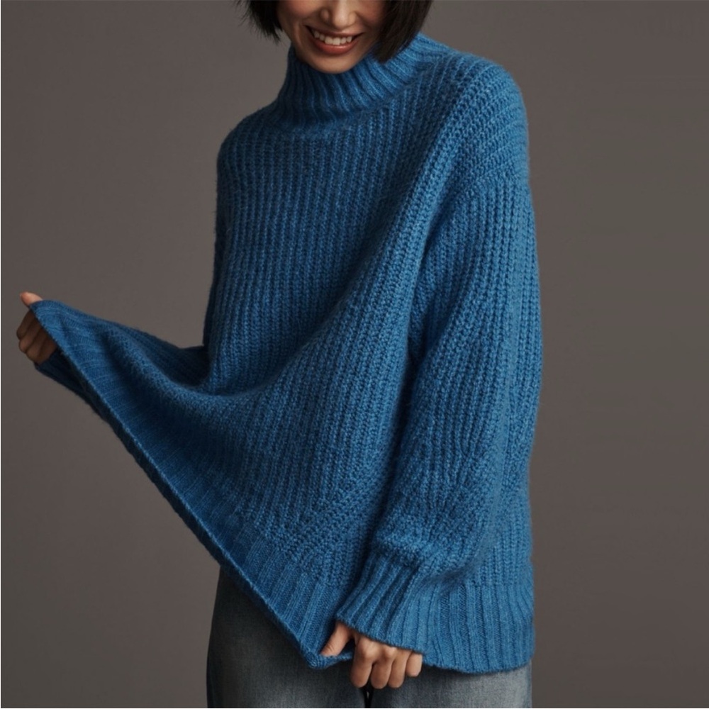 Anthropologie Maeve the Dakota Oversized Turtleneck